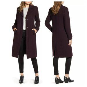 Marc New York Wool Blend Melton Coat NWOT